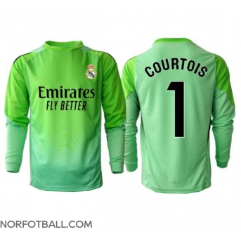 Billige Fotballdrakt Real Madrid Thibaut Courtois #1 Keeper Replika Bortedrakt 2025-26 Langermet